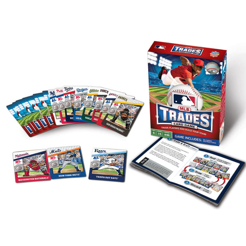 MLB Trades Card Game from MasterPieces – Tactical Team Building Baseball Card Game for Fans