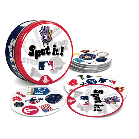 MLB Spot It Game - Fast Paced Matching Card Game with Unique MLB Symbols