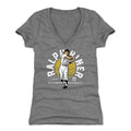 Ralph Kiner Women's V-Neck T-Shirt – Slim Fit Breathable Deep V Collar Tee Women's V-Neck T-Shirt - YinzerShop