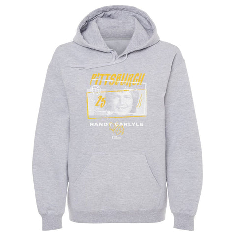 Randy Carlyle Hooded Sweatshirt – Cotton Blend Hoodie With Digital Print, Regular Fit Men's Hoodie - YinzerShop