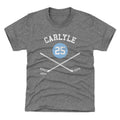 Randy Carlyle Kids Crewneck T-Shirt - Tri-Color Short Sleeve Tee, Regular Fit Kids T-Shirt - YinzerShop