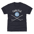 Randy Carlyle Kids Crewneck T-Shirt - Tri-Color Short Sleeve Tee, Regular Fit Kids T-Shirt - YinzerShop