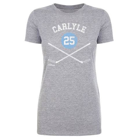 Randy Carlyle T-Shirt – Slim Fit Cotton Crewneck Shirt | Pittsburgh Sportswear Tee Women's T-Shirt - YinzerShop