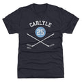 Randy Carlyle T-Shirt - Slim Fit Crewneck Short Sleeve Pittsburgh Fan Tee Men's Premium T-Shirt - YinzerShop