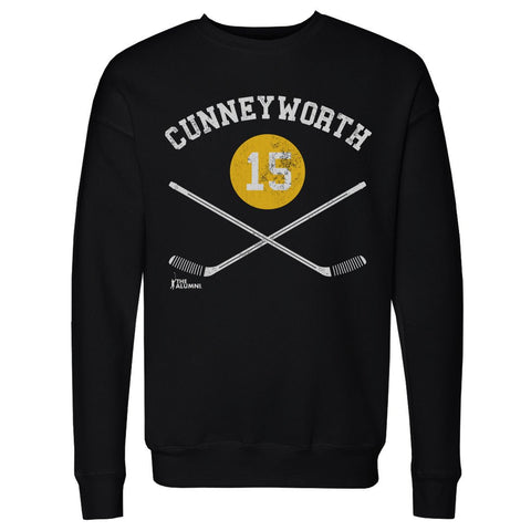 Randy Cunneyworth Crewneck Long Sleeve Sweatshirt – Regular Fit Cotton Polyester Blend Men's Crewneck Sweatshirt - YinzerShop