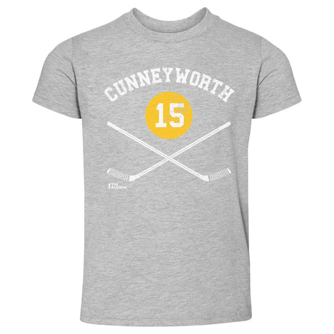 Randy Cunneyworth T-shirt - Kids Crewneck Short Sleeve Cotton Graphic Tee | 500 LEVEL Kids Toddler T-Shirt - YinzerShop
