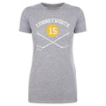 Randy Cunneyworth T-Shirt – Slim Fit Cotton Crewneck Tee with 15 Sticks Design Women's T-Shirt - YinzerShop