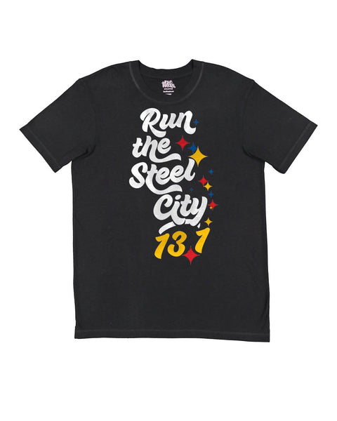 Run the Steel City Shirt – Breathable Running T-Shirt | Raw Threads Athletics Gear
