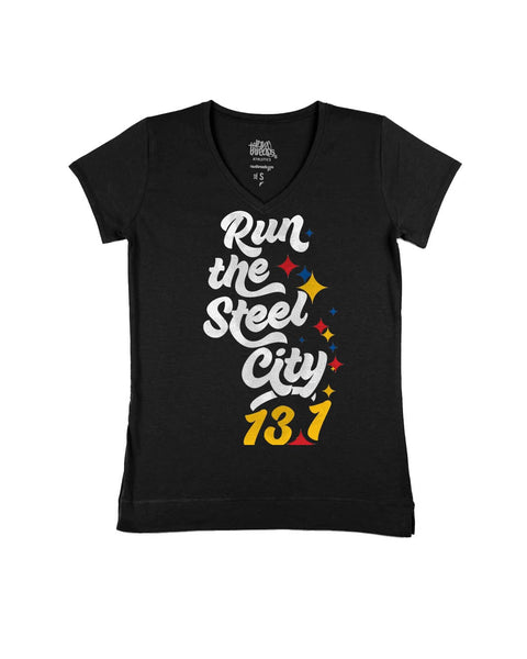 Run the Steel City Shirt – Breathable Running T-Shirt | Raw Threads Athletics Gear