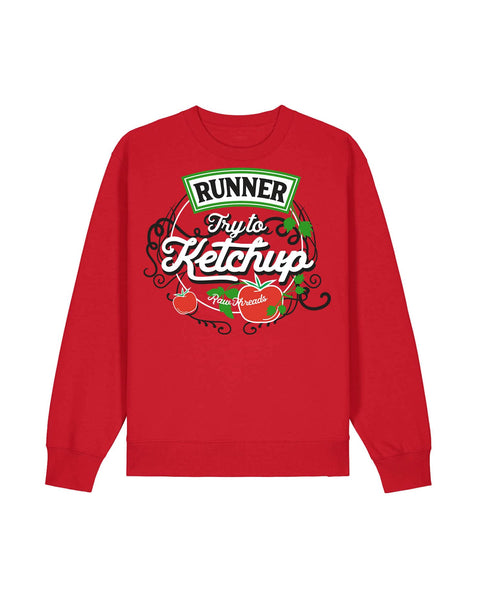Runner T-Shirt - Funny Ketchup Pun Shirt | Moisture Wicking Race Day Apparel
