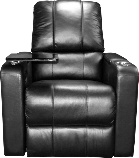 Home Theater Recliner Plus Power Commercial Grade Synthetic Leather with USB & Tray Table Special Order