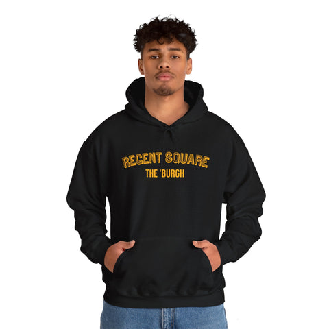 Regent Square - The 'Burgh Neighborhood Series - Unisex Heavy Blend™ Hooded Sweatshirt Hoodie - YinzerShop
