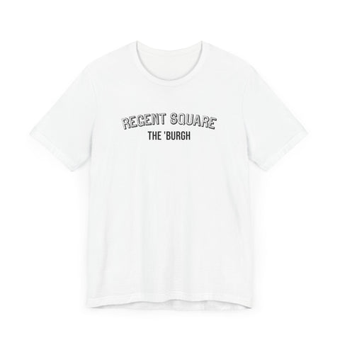 Regent Square - The Burgh Neighborhood Series - Unisex Jersey Short Sleeve Tee T-Shirt - YinzerShop