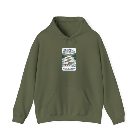 Respect the Locals vintage national park hoodie | Protect Our National Parks, retro outdoors Hoodie - YinzerShop