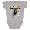 Retro Baby Bodysuit Larry Murphy Pittsburgh Style Cotton One-Piece Outfit Kids Baby Onesie - YinzerShop
