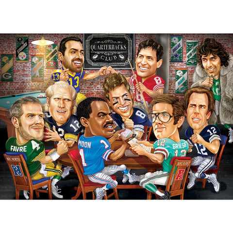 NFL Quarterbacks Puzzle – All Time Greats 500 Piece Jigsaw Featuring Legends