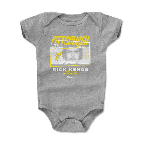 Rick Kehoe Bodysuit – Soft Cotton Baby One-Piece | Digitally Printed Infant Graphic Onesie Kids Baby Onesie - YinzerShop