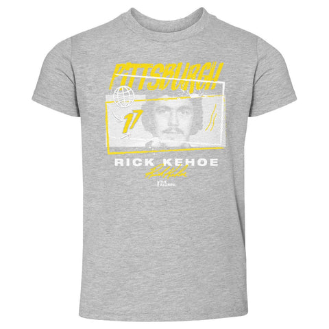 Rick Kehoe T-Shirt - Kids Crewneck Tee | Soft Breathable Fabric, Pittsburgh Sports Kids Toddler T-Shirt - YinzerShop