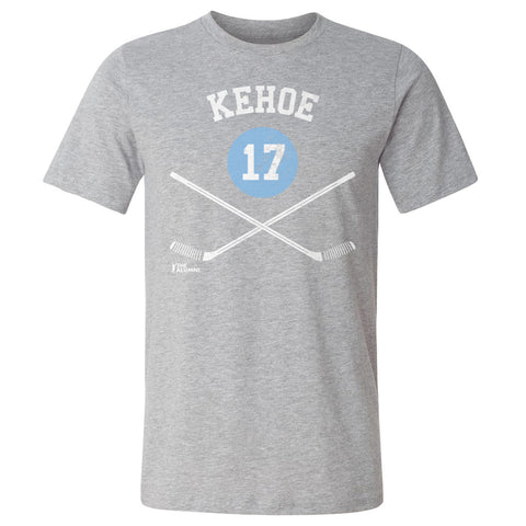 Rick Kehoe T-Shirt | Pittsburgh Hockey Shirt - 17 Sticks Cotton Crewneck Tee Men's Cotton T-Shirt - YinzerShop