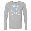 Rick Kehoe T-Shirt - Pittsburgh Hockey Shirt | 17 Sticks Graphic Tee Cotton Crewneck Men's Long Sleeve T-Shirt - YinzerShop