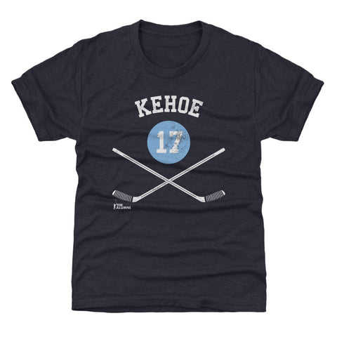 Rick Kehoe T-Shirt – Pittsburgh Hockey Shirt | Kids Crewneck Short Sleeve Tee Kids T-Shirt - YinzerShop