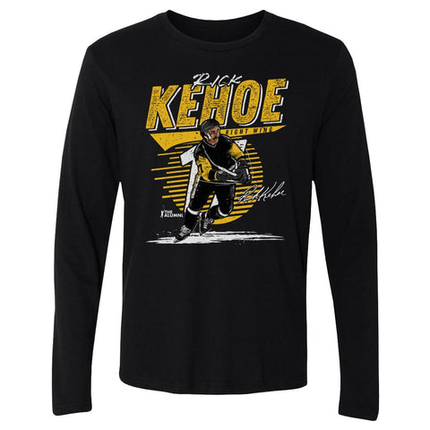 Rick Kehoe T-Shirt - Pittsburgh Hockey Shirt | Long Sleeve Cotton Crewneck Tee Men's Long Sleeve T-Shirt - YinzerShop
