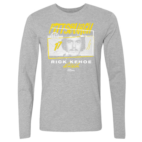 Rick Kehoe T-Shirt - Pittsburgh Sports Apparel Long Sleeve Cotton Crewneck Tee Men's Long Sleeve T-Shirt - YinzerShop