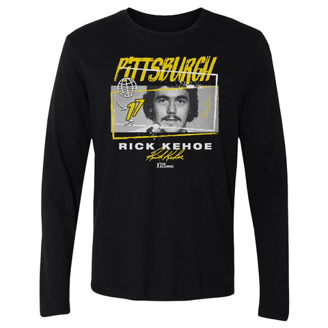 Rick Kehoe T-Shirt - Pittsburgh Sports Apparel Long Sleeve Cotton Crewneck Tee Men's Long Sleeve T-Shirt - YinzerShop