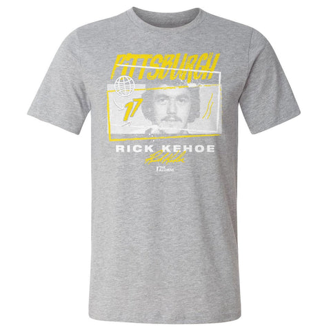 Rick Kehoe T-Shirt | Pittsburgh Tones Cotton Crewneck Tee - Regular Fit Graphic Men's Cotton T-Shirt - YinzerShop