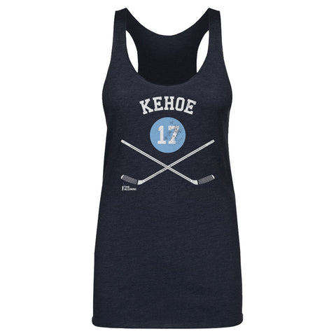 Rick Kehoe Tank Top – Slim Fit Tri Color Athletic Style Pittsburgh Sportswear Women's Tank Top - YinzerShop