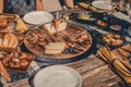 West Virginia Mountaineers - Lazy Susan Serving Tray  Picnic Time Family of Brands   