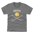 Rob Brown T-Shirt - Kids Crewneck Tee | Pittsburgh Sports Fan Apparel, Digital Print Kids T-Shirt - YinzerShop