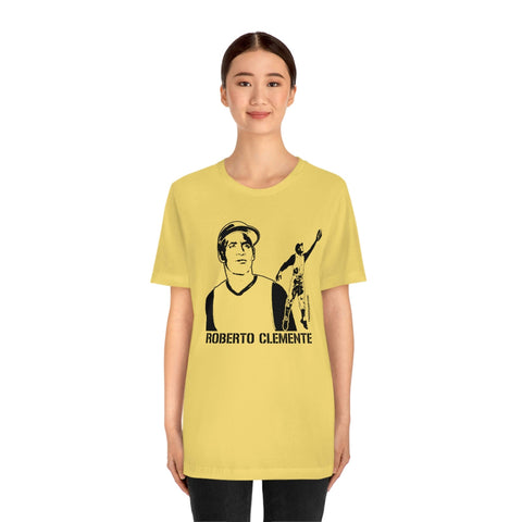 Roberto Clemente Legend T-Shirt Short Sleeve Tee T-Shirt Printify   