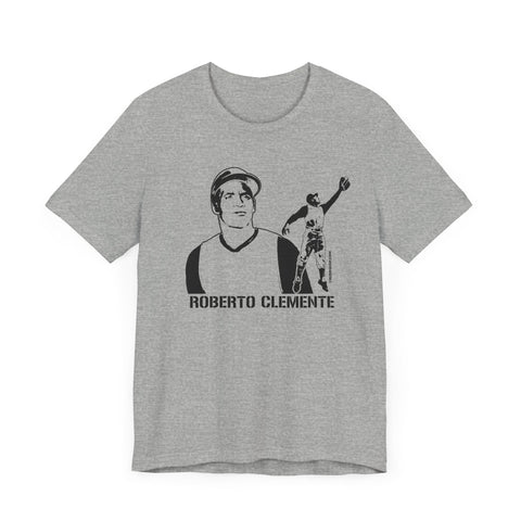 Roberto Clemente Legend T-Shirt - Unisex bella+canvas 3001 Short Sleeve Tee T-Shirt - YinzerShop