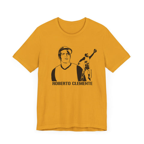 Roberto Clemente Legend T-Shirt - Unisex bella+canvas 3001 Short Sleeve Tee T-Shirt - YinzerShop
