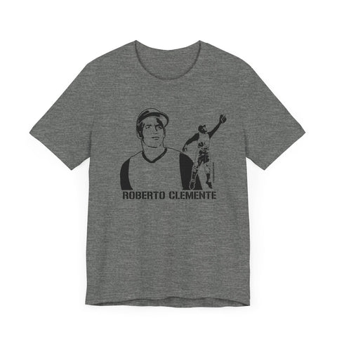 Roberto Clemente Legend T-Shirt - Unisex bella+canvas 3001 Short Sleeve Tee T-Shirt - YinzerShop