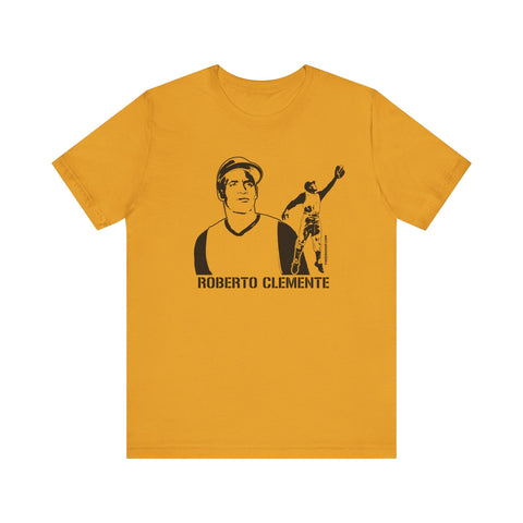 Roberto Clemente Legend T-Shirt - Unisex bella+canvas 3001 Short Sleeve Tee T-Shirt - YinzerShop