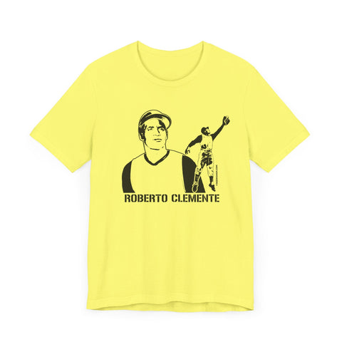 Roberto Clemente Legend T-Shirt - Unisex bella+canvas 3001 Short Sleeve Tee T-Shirt - YinzerShop