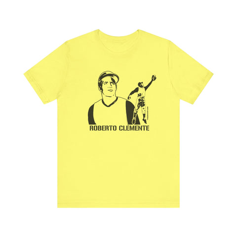 Roberto Clemente Legend T-Shirt - Unisex bella+canvas 3001 Short Sleeve Tee T-Shirt - YinzerShop