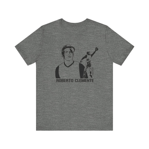 Roberto Clemente Legend T-Shirt - Unisex bella+canvas 3001 Short Sleeve Tee T-Shirt - YinzerShop