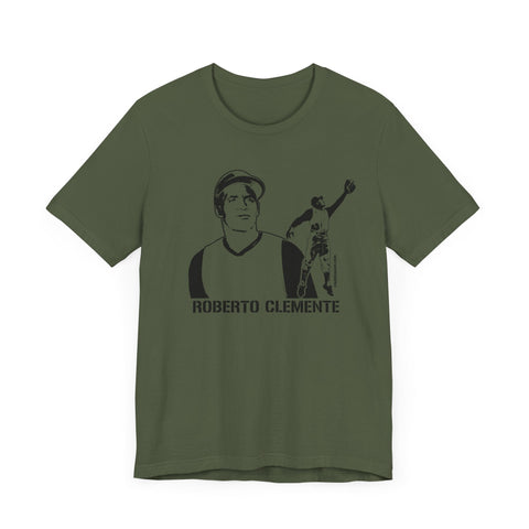 Roberto Clemente Legend T-Shirt - Unisex bella+canvas 3001 Short Sleeve Tee T-Shirt - YinzerShop