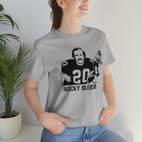 Rocky Bleier Legend T-Shirt Short Sleeve Tee T-Shirt Printify   
