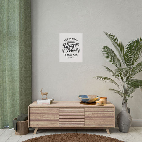 Rolled Art Poster – Pittsburgh Beer Poster With Giclée UV Resistant Print Poster - YinzerShop