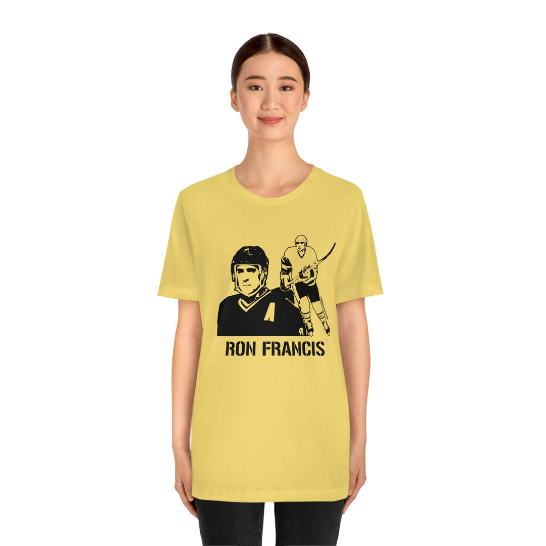 Ron Francis Legend T-Shirt Short Sleeve Tee T-Shirt Printify   