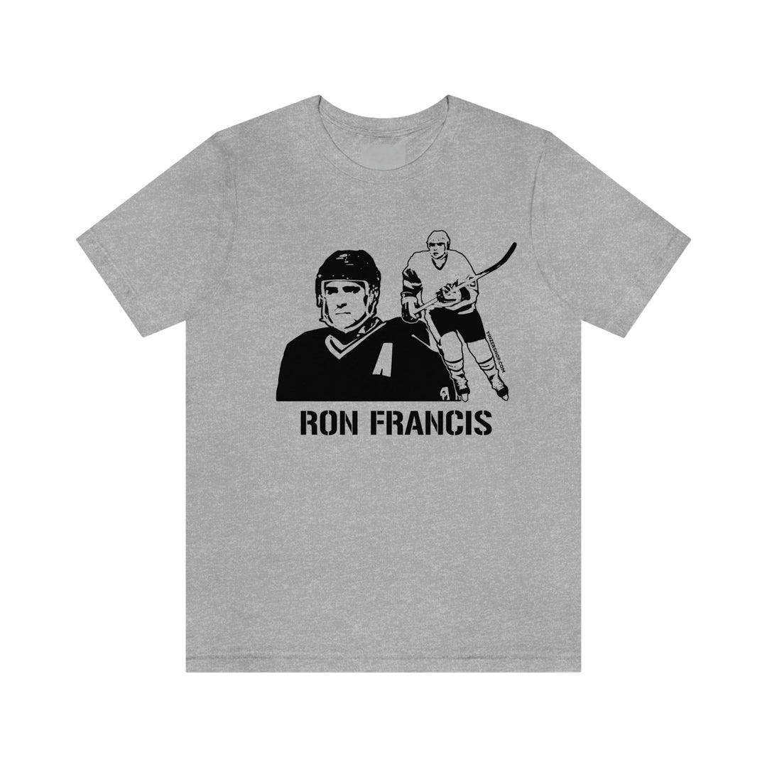 Ron Francis Legend T-Shirt Short Sleeve Tee T-Shirt Printify Athletic Heather S 