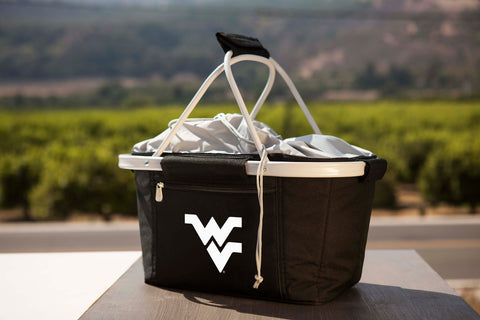 West Virginia Mountaineers - Metro Basket Collapsible Cooler Tote