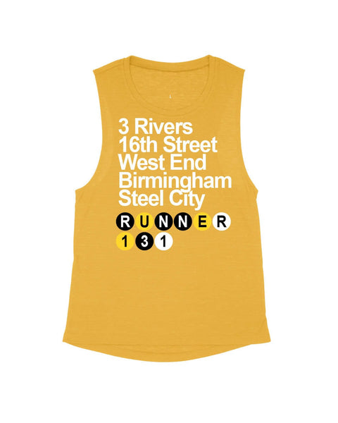 Run Pittsburgh 13.1 | Steel City Race Half Marathon With Raw Threads Athletics Gear Tops - Multi-Product - YinzerShop