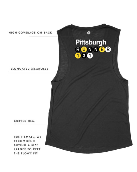Run Pittsburgh 13.1 | Steel City Race Half Marathon With Raw Threads Athletics Gear Tops - Multi-Product - YinzerShop