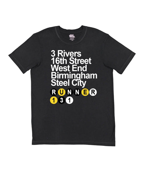 Run Pittsburgh 13.1 | Steel City Race Half Marathon With Raw Threads Athletics Gear Tops - Multi-Product - YinzerShop