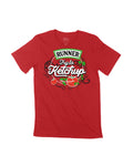 Runner T-Shirt - Funny Ketchup Pun Shirt | Moisture Wicking Race Day Apparel Tops - Multi-Product - YinzerShop